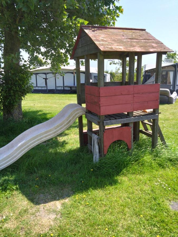 Chalet Weizicht Op Minicamping Hoogelande Grijpskerke Exterior foto