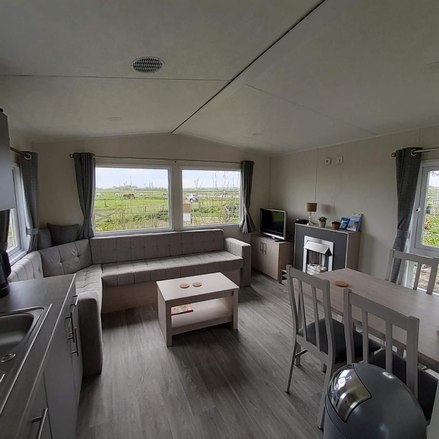 Chalet Weizicht Op Minicamping Hoogelande Grijpskerke Exterior foto